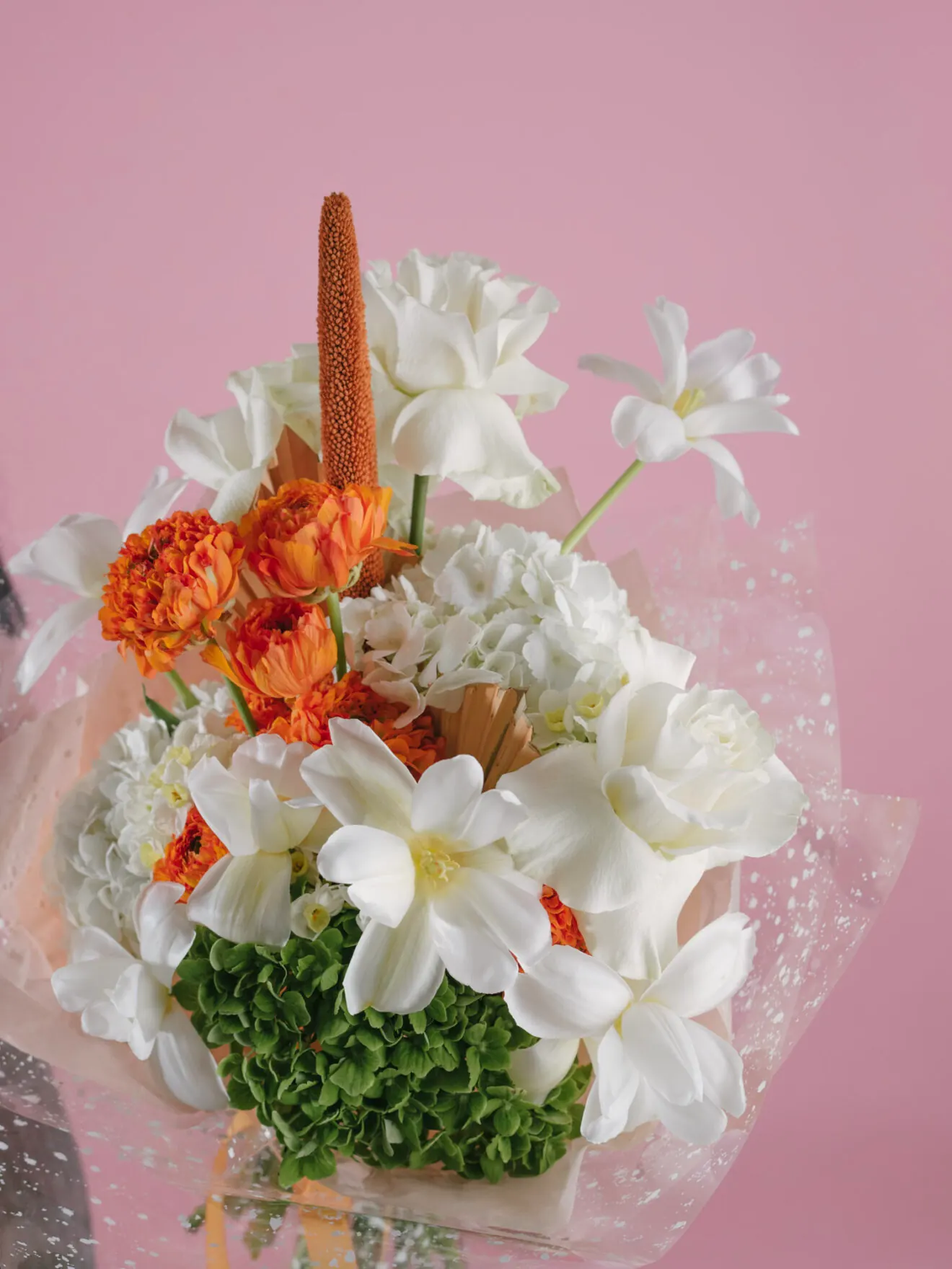 Cotton candy with orange fragrance
